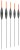 Plovak Matrix Stubby Slim Pole Float 0,50gr
