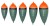 Plovak Rage Predator HD Stubby Slider Floats 25gr