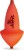 Podvodni Plovak Black Cat Mushroom U-Float Red Težina 5gr