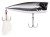 Popper Berkley Bullet Pop FL 8cm 14gr Crna Krom