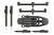 Postolje Fox Black Label QR 3 Rod Pod Complete Kit