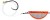 Predvez Westin Halibut Anti Twist Rig Circle Hook 550g Orange Flash