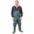 Prsačky Shakespeare PVC Chest Wader Cleated Sole Velikost 43