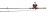 Prut s Rolom Kinetic Hellcat CL 1,80m M 8-30gr Pink