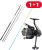 Prút Sensas Sliver Arrow Feeder 3,3 m 25-75gr + Navijak Distance Feeder