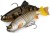 Realističan Mamac Rage Replicant Jointed Colours 18cm 80gr