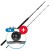 Ribolovačka štap + Kolica Penn Warfare Combo 30lb Ribolovačka štap + Kolica Penn Warfare Combo 30lb
