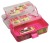 Ribolovni kovčežić za djecu Kinetic Little Viking Tackle Box Kit Fuchsia