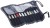 Rolna torbica za mamce Westin W4 Wallet Roll Titanium Black