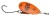 Rotačka DAM Effzett Spinner With Single Hook 6gr Orange Rotačka DAM Effzett Spinner With Single Hook 6gr Orange
