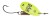 Rotačka DAM Effzett Spinner With Single Hook 6gr Yellow Rotačka DAM Effzett Spinner With Single Hook 6gr Yellow
