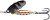 Rotirajuća Varalica Abu Garcia Reflex Arctic 4,5cm 7gr Black/Gold
