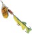 Rotirajuća Varalica DAM Effzett Minnow Yellow/Black Težina 5gr