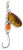 Rotirajuća varalica Iron Trout Spinner CYB 4gr