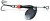 Rotirajuća Varalica Jigovky Classic 1 Black - Black/Orange Body