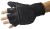 Rukavice Geoff Anderson AirBear Weather Proof Half Finger Mitt Veličina 2XL/3XL