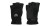 Rukavice Mikado Fleece Half Finger Black Veličina M