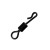 Rychlovýměnný Obratlík Giants Fishing Quick Swap Swivel 25kg 10ks Velikost 4