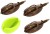 Sada Krmítek Mikado Method Feeder Douglas L Težina 3×20g