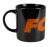 Šalica Fox Black & Orange Logo Ceramic Mug