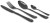 Set pribora za jelo Anaconda Blaxx Twin 8kom