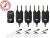 Set Signalizatora 4+1 Delphin OPTIMO 9V + 4x Indikator + 4x Snag Gear