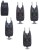Set Signalizatora Ugriza Saenger Carp Voice R-4 4+1 Crvena / Zelena / Plava / Žuta