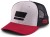 Šiltovka Abu Garcia Flag Trucker Grey Red Black