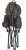Sjedalo Giants Fishing Moon Chair