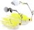Spinnerbait WESTIN MVIBE PRO COLORADO SILVER + WILLOW SILVER #4/0 28G Sinking Lemon
