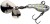 Spintail mamac Berkley Pulse Spintail 21 g Glow Silver Zebra