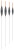 Splávek Matrix Slim Wire Pole Float 0,20gr Splávek Matrix Slim Wire Pole Float 0,20gr