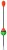 Splav Saenger Hi-Vis Hechtpose s vrtilom 40g