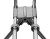 Stalak Delphin Rodpod RPX 4 Silver