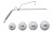 Sustav MADCAT Golf Ball Jig Sustav Anti Snag 80+120gr