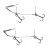Sustav za Mamac Savage Gear 1x7 Titanium Corkscrew Stinger Veličina 1/0