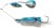 Trepavica Savage Gear Da'Bush Spinnerbait Sinking 14cm 21gr Plava Srebrna