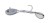 Trepavice Uni Cat Vencata Lure 55gr Crno-bijela