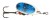 Trepka DAM Effzett Fluo Spinner 6gr Sky Prisma