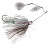 Trepka Savage Gear Da'Bush Spinnerbait Sinking 16cm 32gr Bijela Srebrna Holo Plamen