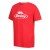 Tričko Berkley T-Shirt Red Velikost M