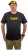 Tričko Black Cat Logo Black T-Shirt Velikost Small