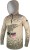 Tričko Delphin s Kapucňou UV ARMOR 50+ Trout Veľkosť XL