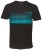 Tričko Drennan T-Shirt Aqua/Black Velikost XL