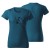 Tričko Giants Fishing Dámské Petrolejové Plavající Kapr Veľkosť M