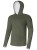 Tričko Giants Fishing Funkčné s Dlhým Rukávom UV50+ Hoodie Dark Green