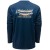 Tričko Grundéns Tech Tee LS Drift Boat Blue Abyss Velikost M