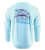 Tričko Grundéns Twin Tuna LS Tech Tee Velikost S