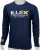 Tričko Illex Long Sleeved Navy Blue Velikost XL