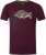 Tričko Korda Outline Tee Burgundy Veličina S